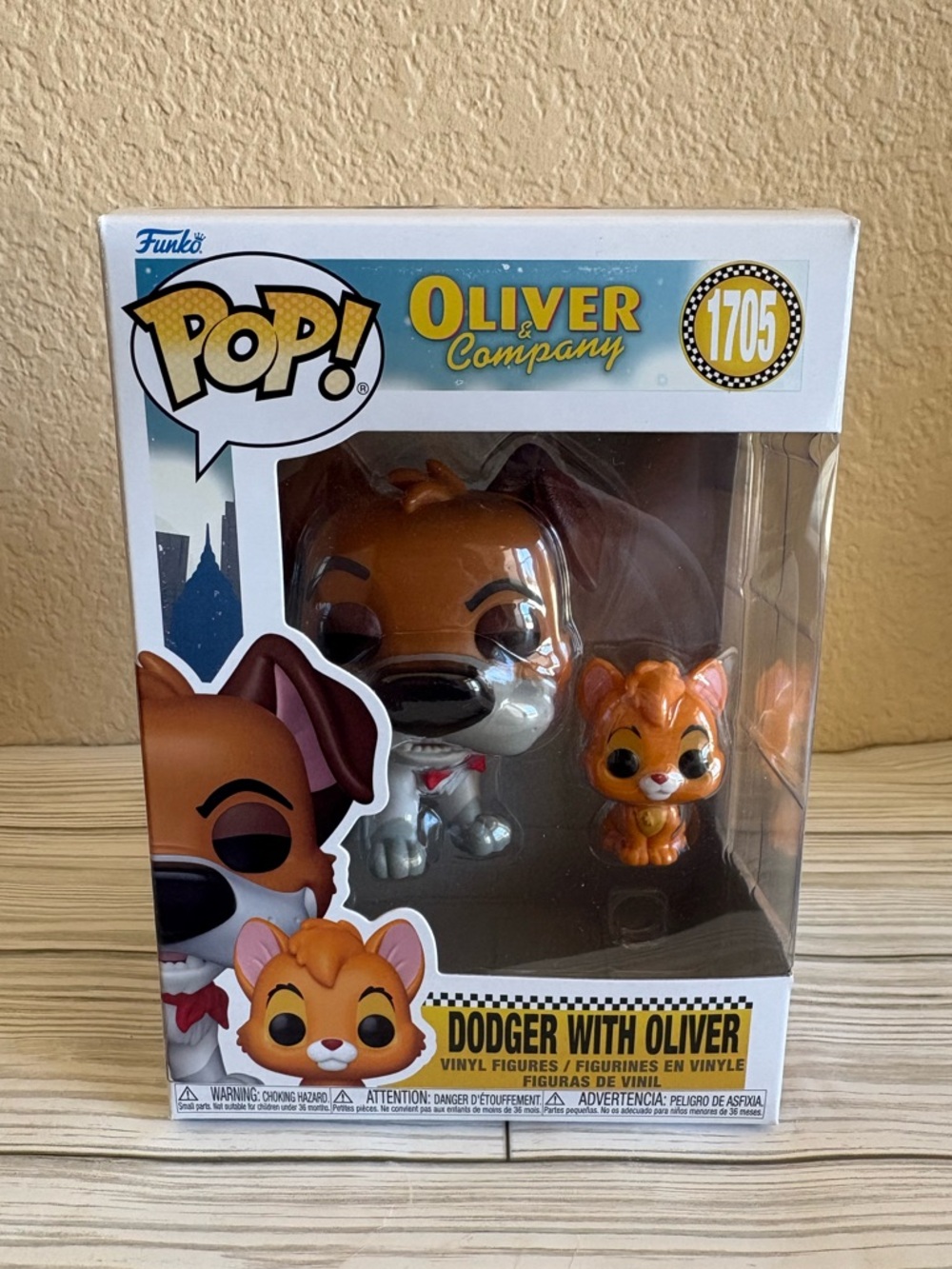 🐶Funko Pop! Disney Oliver & Dodger Vinyl Figures